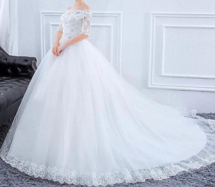 Princess wedding dress lace best sale